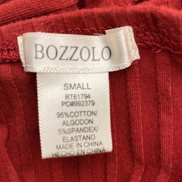 BOZZOLO Cropped Halter Top Size S - Picture 6 of 7